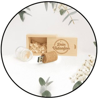 USB Stick Hochzeit - Videotelefon