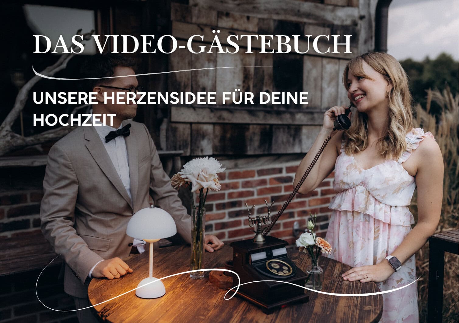 Das Video-Gästebuch: Unsere Herzensidee für deine Hochzeit