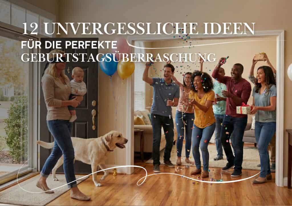Geburtstagsüberraschungen: Kreative Ideen, die wirklich begeistern